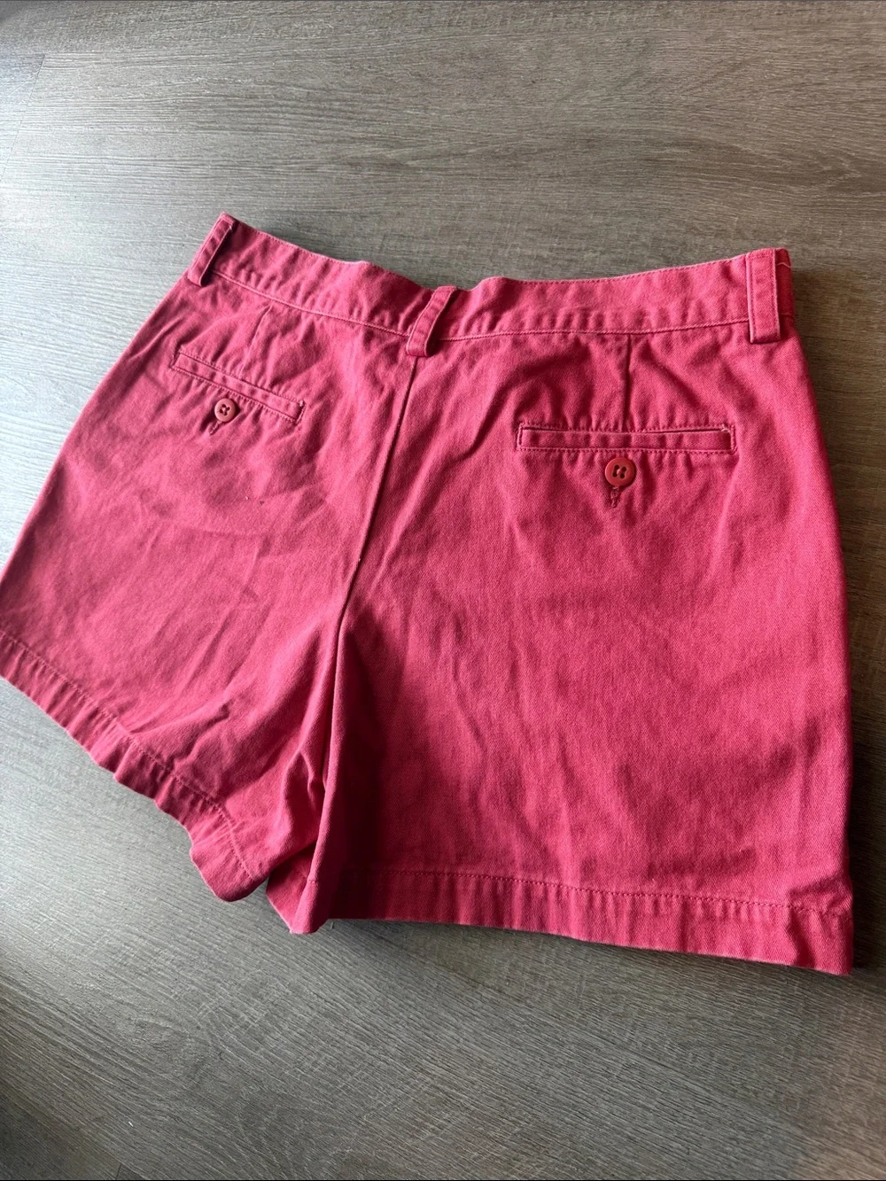 Ralph Lauren Sport Women Chino Shorts 6 Caramel Pink Nantucket Red